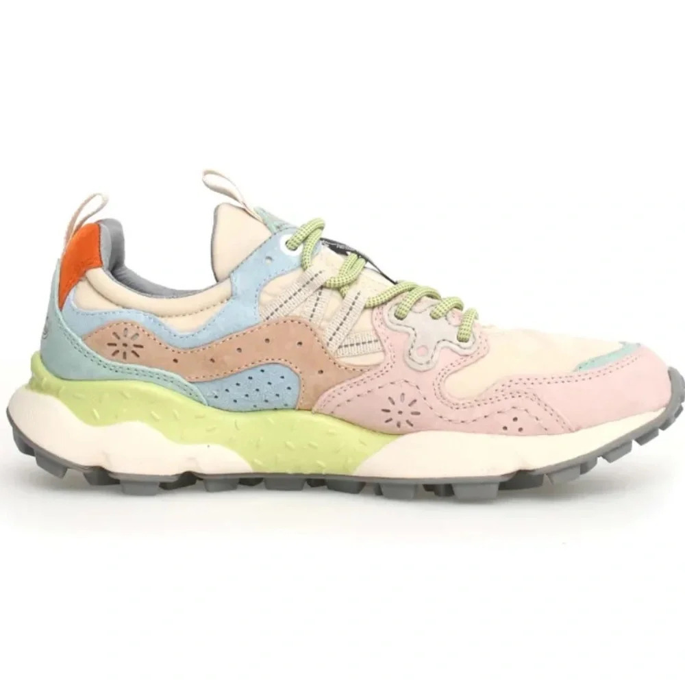 Pastel Multi Lace-Up Women’s Sneaker